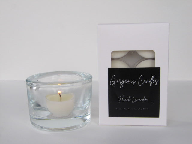 Gorgeous Candles: Tealights - French Lavender