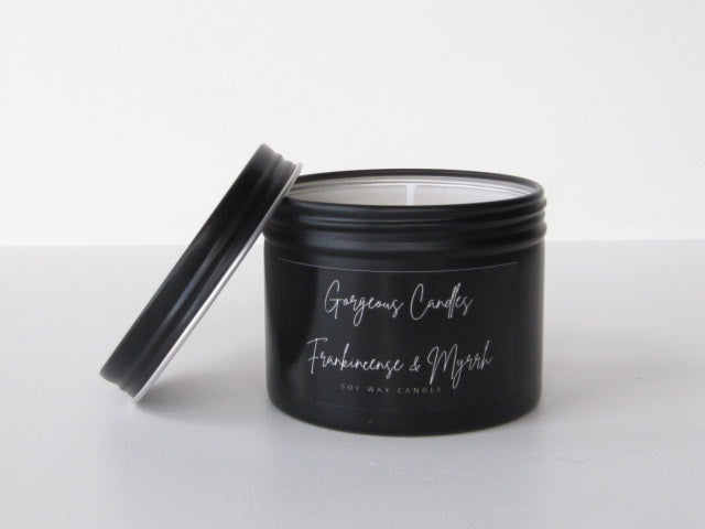 Gorgeous Candles: Travel Tins - Frankincense & Myrrh