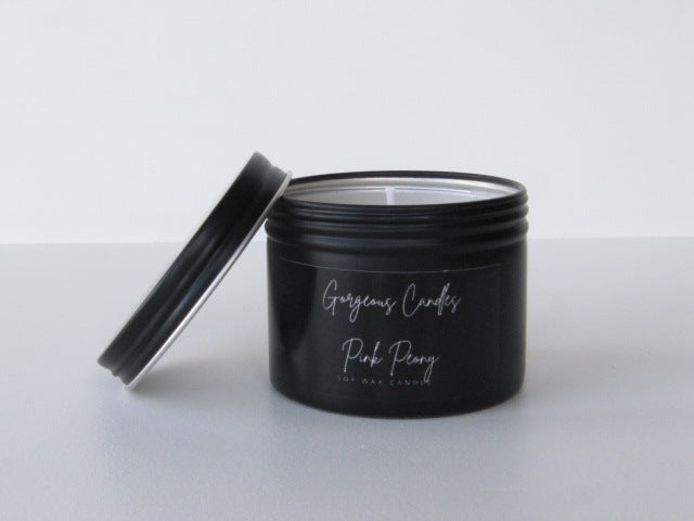 Gorgeous Candles: Travel Tins- Pink Peony