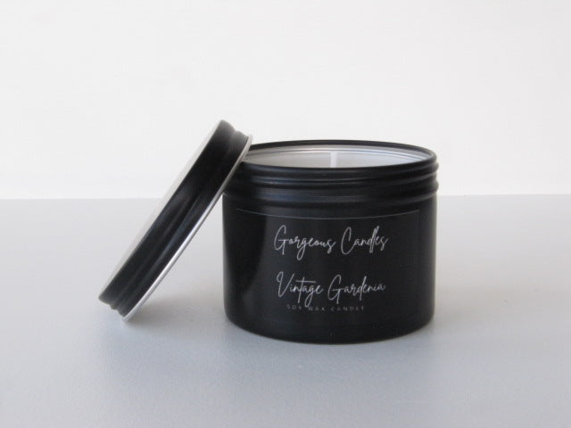 Gorgeous Candles: Travel Tins -Vintage Gardenia